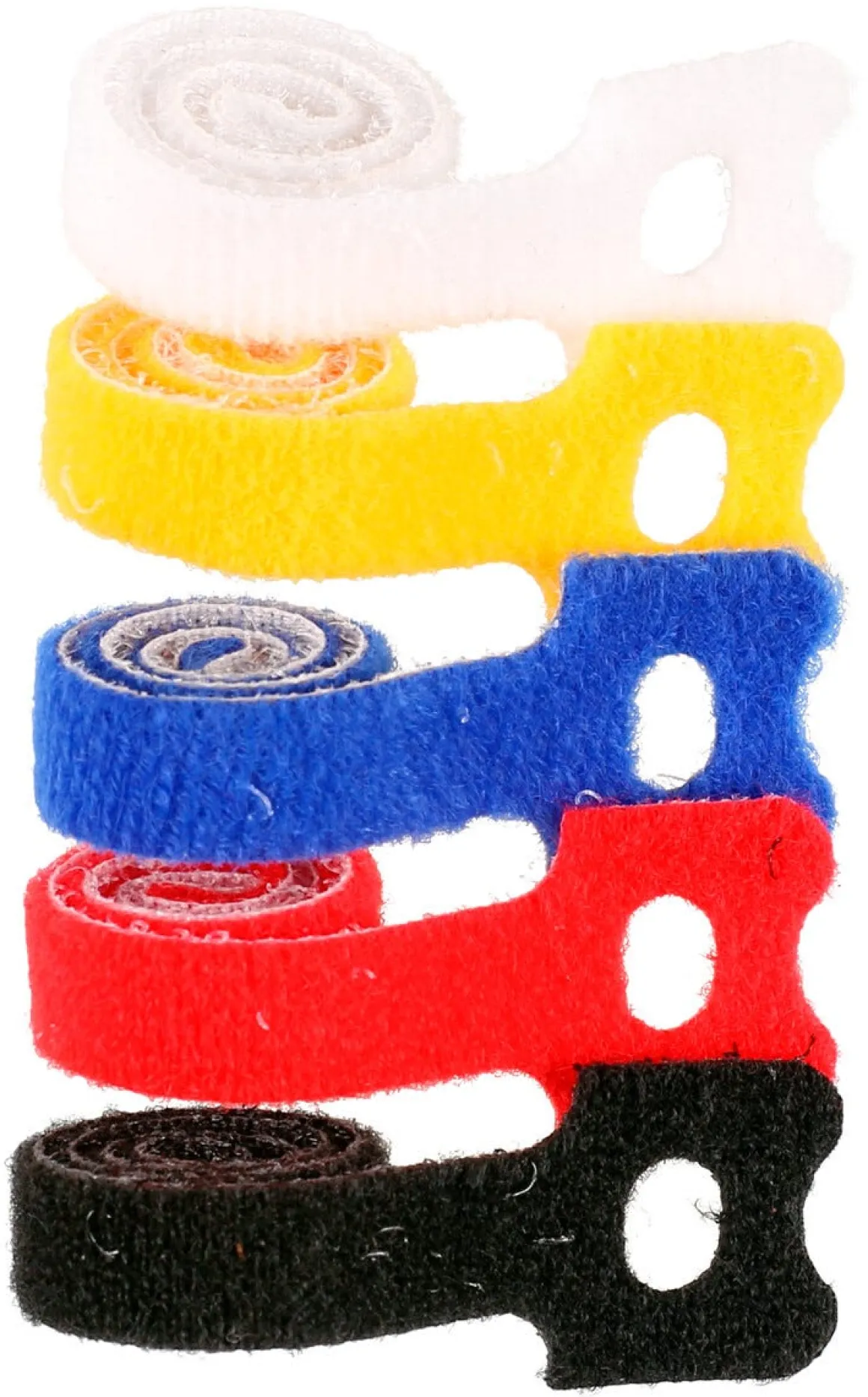 Kabelhållare med kardborre 5-pack