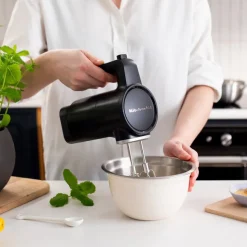 KitchenAid Go elvisp, sladdlös, svart, 5KHMR762BM