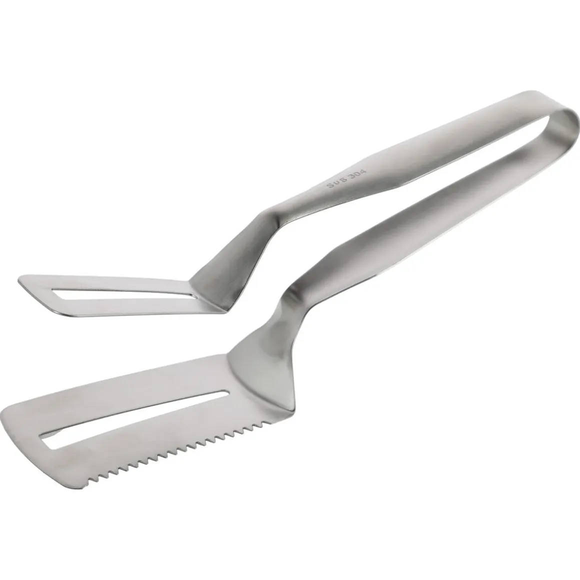 Kökstång med stekspade, rostfritt stål, 26 cm