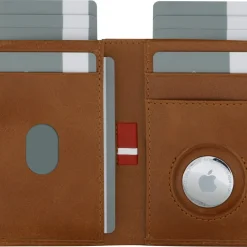 Korthållare läder med RFID, dbramante1928 Billund AirTag