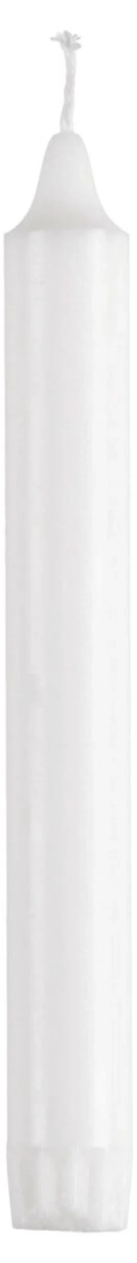Kronljus vita, 20-pack, stearinljus, 100 procent stearin
