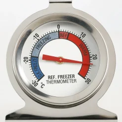 Kyl- och frystermometer rostfritt stål