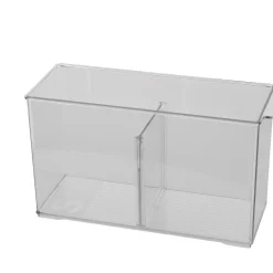 Kylskåpsförvaring med avdelare, transparent