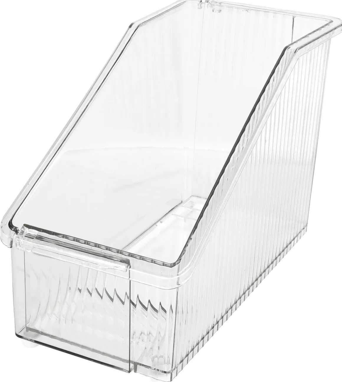Lådinsats för burkar, justerbar, transparent