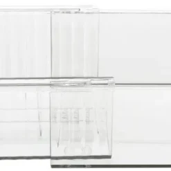 Lådinsats justerbar, transparent