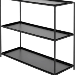 Liten hylla i metall, 40 x 32,5 x15 cm