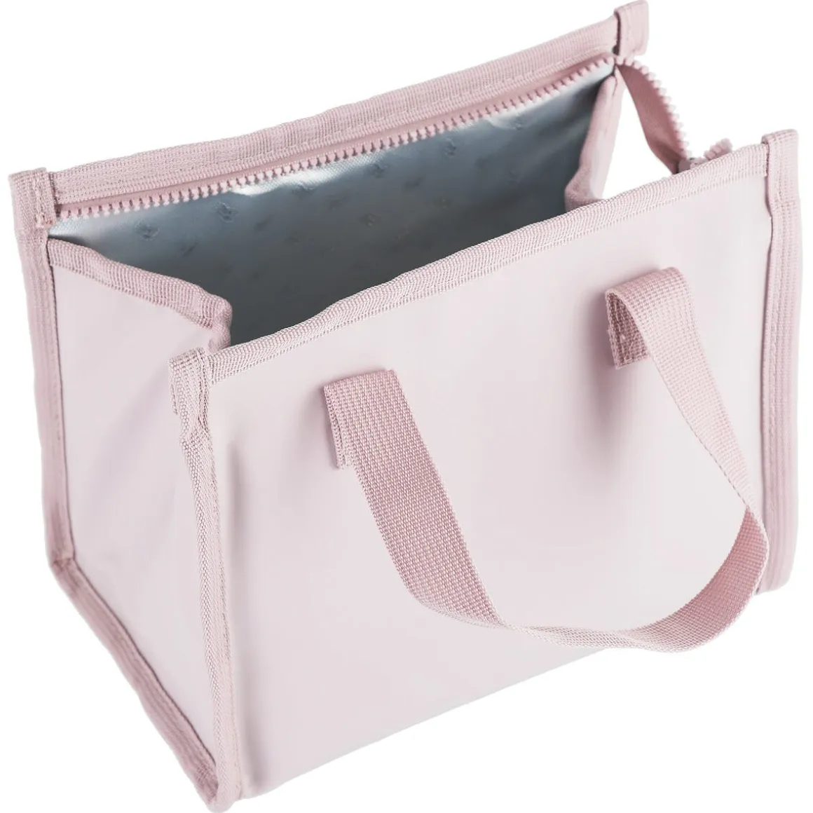 Liten kylväska, lunchväska med handtag, rosa, 5 l