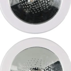 Lysande glasunderlägg LED RGB, batteridrivet, 2-pack
