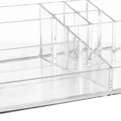 Makeup organizer, klar plast