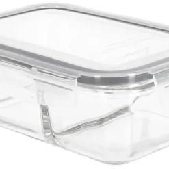 Matlåda glas 2 fack 0,8 liter
