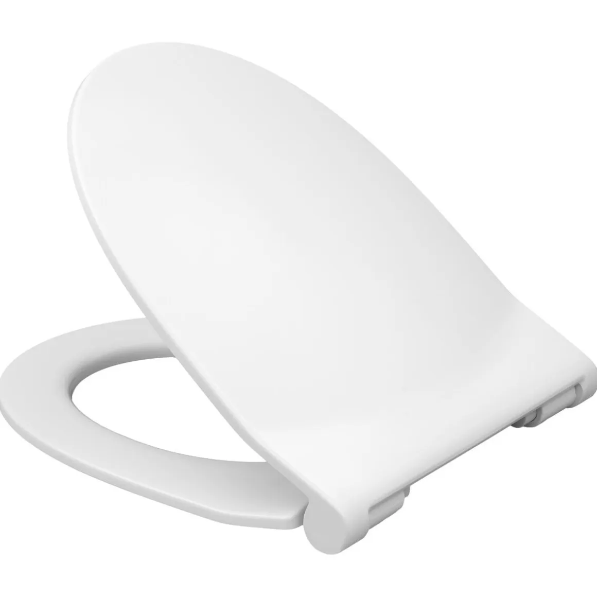 Mjukstängande toalettsits universal, duroplast