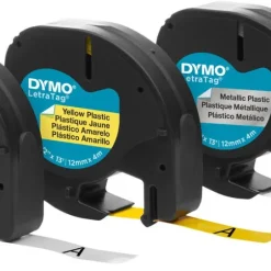 Märkband Dymo LetraTag 3-pack