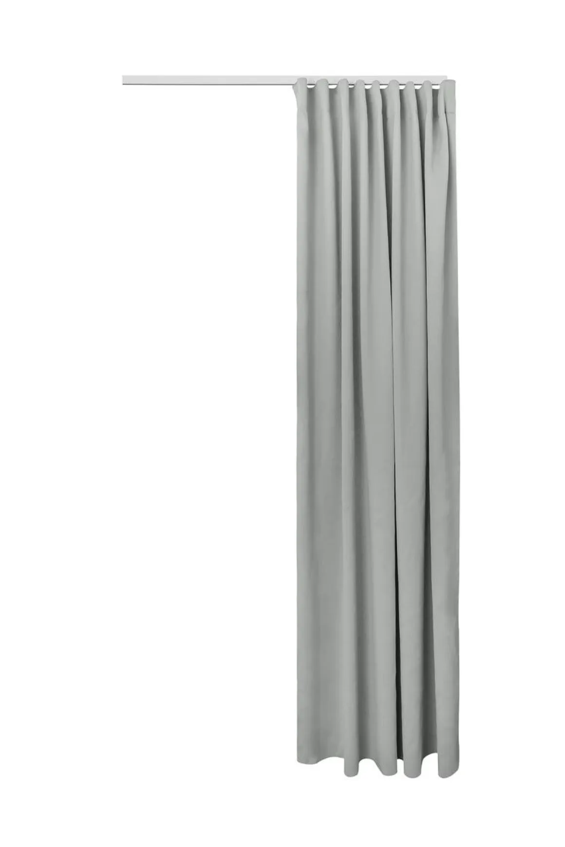 Mörkläggande gardin Blackout, ljusgrå, 1-pack