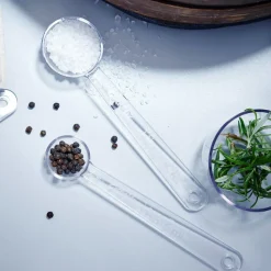 Måttsats i plast, 5 delar