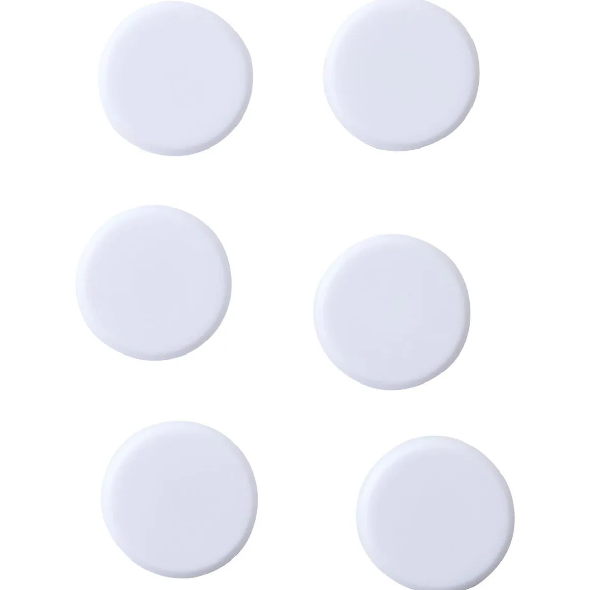 Naga magneter till whiteboard 30 mm, 6-pack