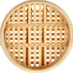 Ångkokare bambu, 20 cm