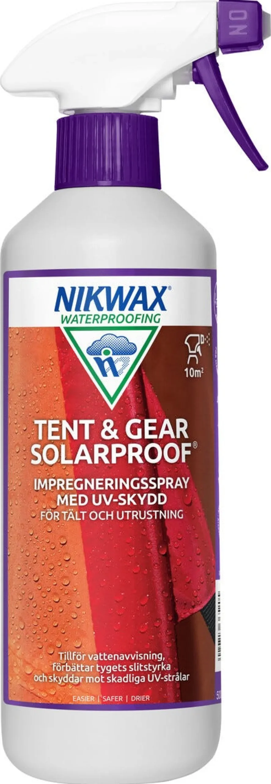 Nikwax Tent & Gear Solar Proof impregnering UV-skydd, 500 ml