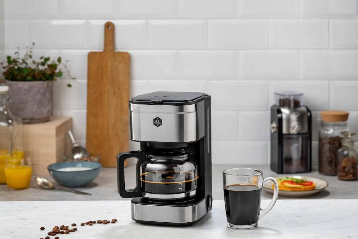OBH Nordica Prio liten kaffebryggare, 2-6 koppar