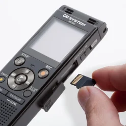 OM System WS-883 laddbar diktafon med USB