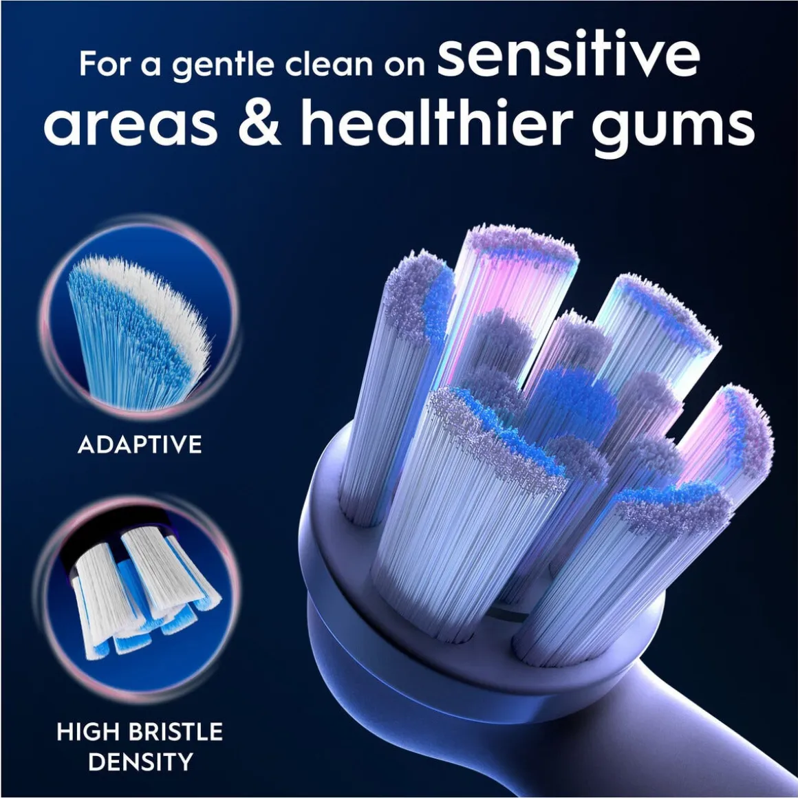 Oral-B iO Gentle Care borsthuvud, vit