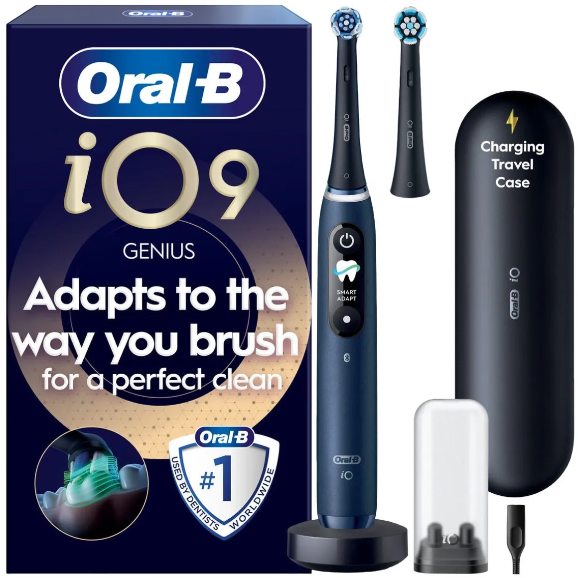 Oral-B iO9 eltandborste, 7 borstlägen