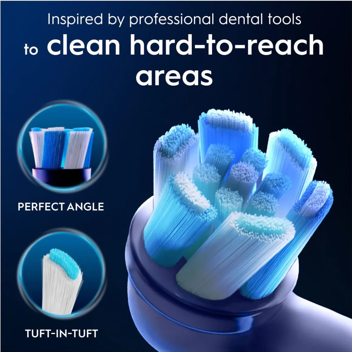 Oral-B iO Ultimate clean borsthuvud, vit
