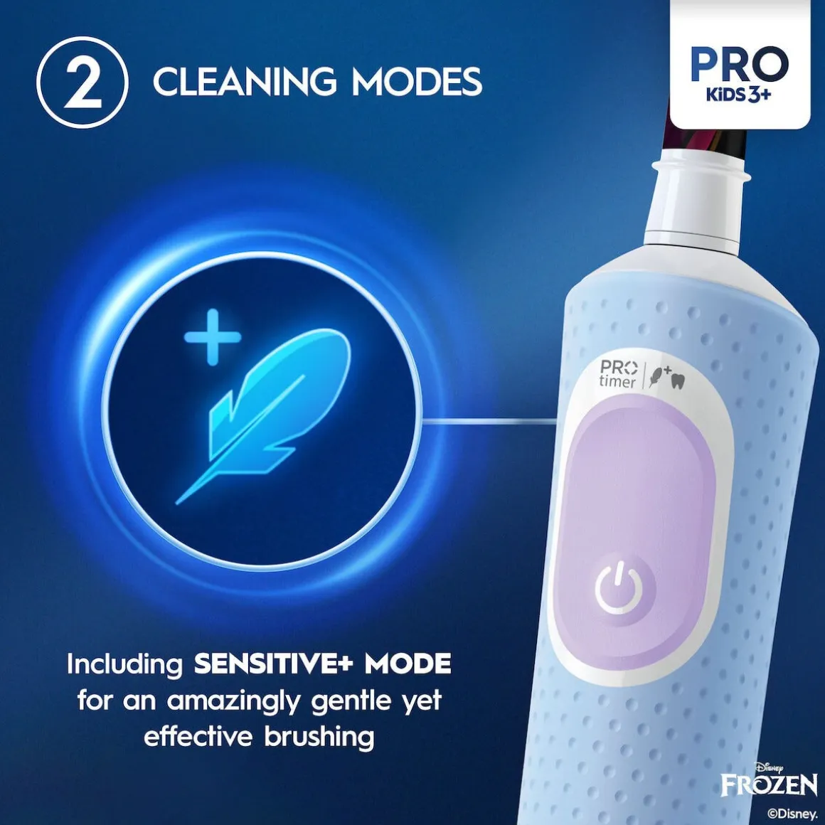 Oral-B Pro Kids Frozen eltandborste barn, från 3 år