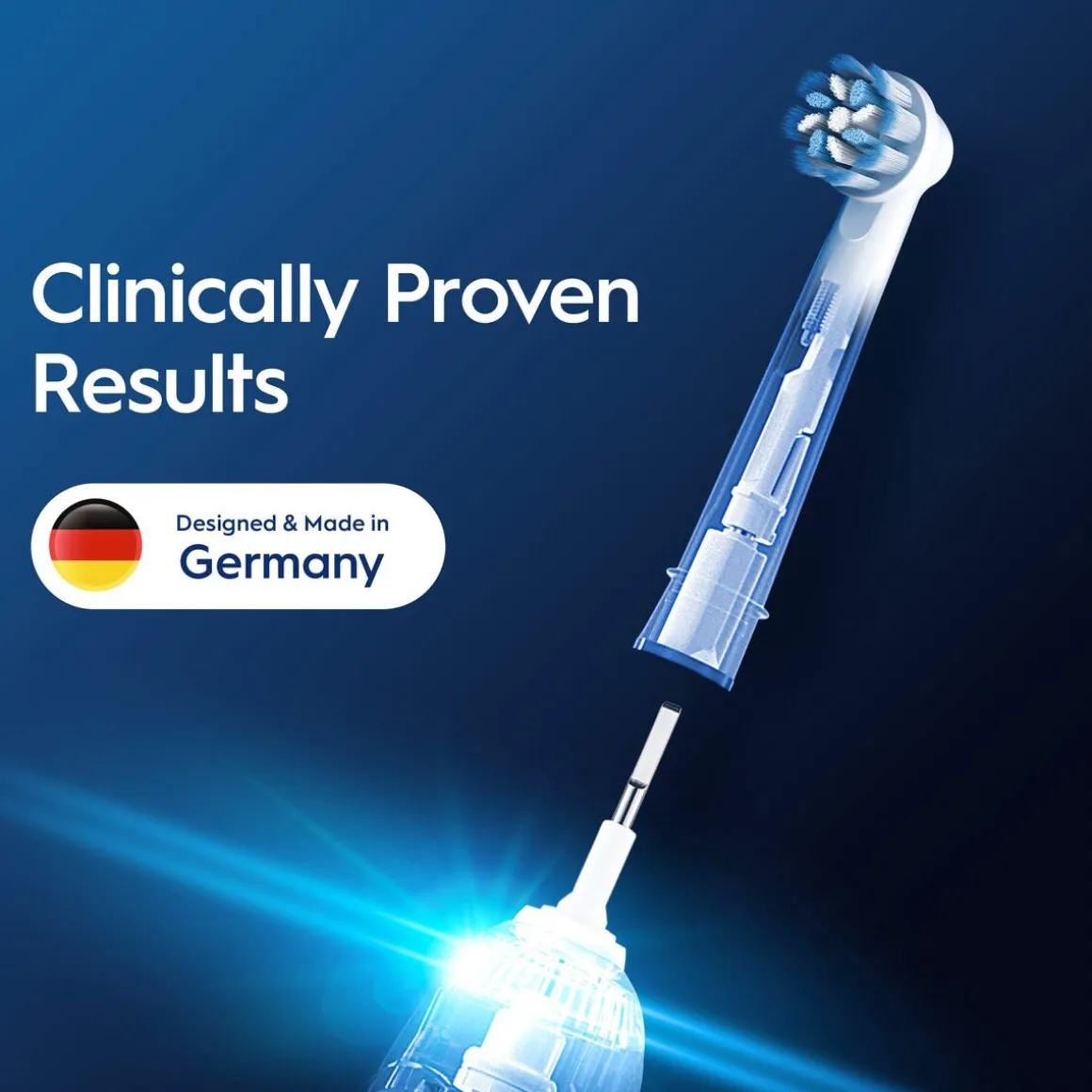 Oral-B Pro Sensitive Clean borsthuvud, vit