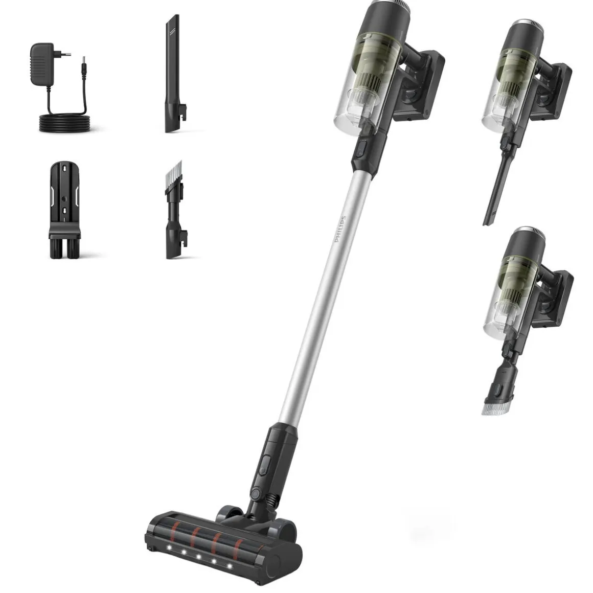 Philips 3000 Series XC3033/10 skaftdammsugare hårda golv