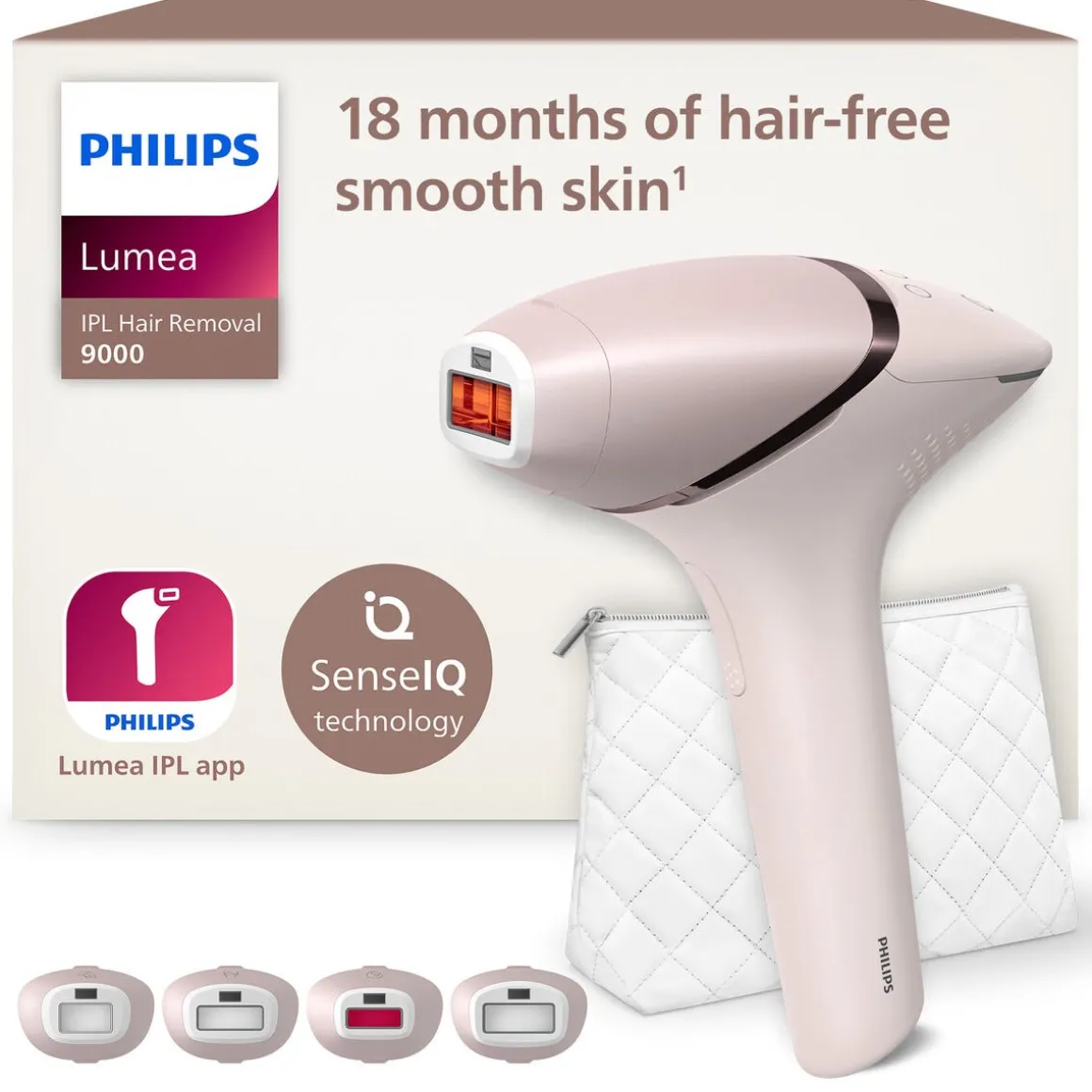 Philips Lumea 9000 IPL hårborttagning, smart