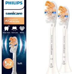 Philips Sonicare A3 Premium All-in-One borsthuvud, 2-pack