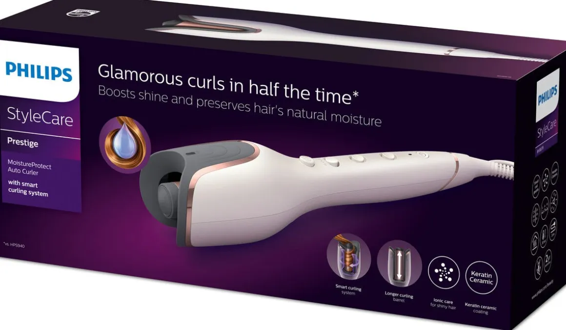Philips StyleCare Prestige locktång, BHB878/00
