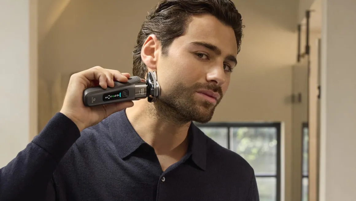 Philips X9002/10 rakapparat med SkinIQ-teknik