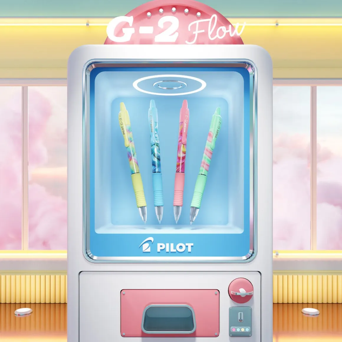 Pilot Nordic G2 Flow kulspetspenna 0,7 mm svart bläck