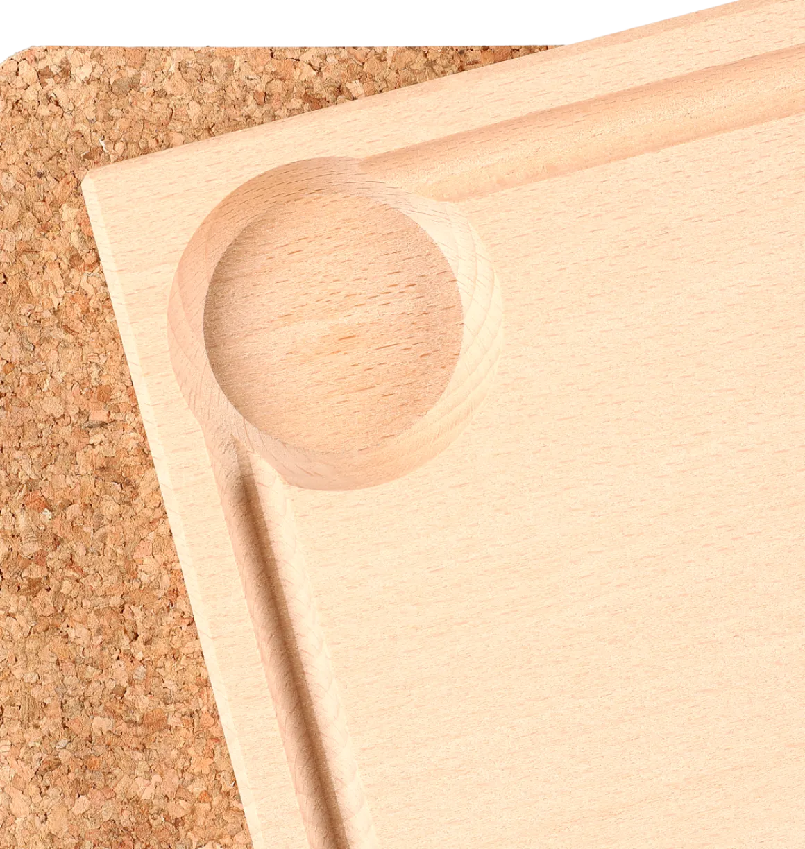 Planksteksbrädor med underlägg, 2-pack