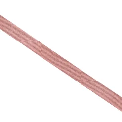 Presentband i ribbat tyg, rosa, återanvändbara