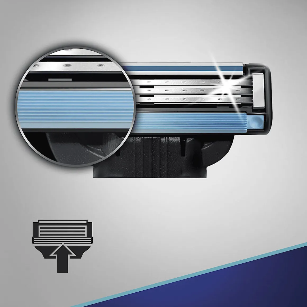 Rakblad Gillette Mach3 8-pack