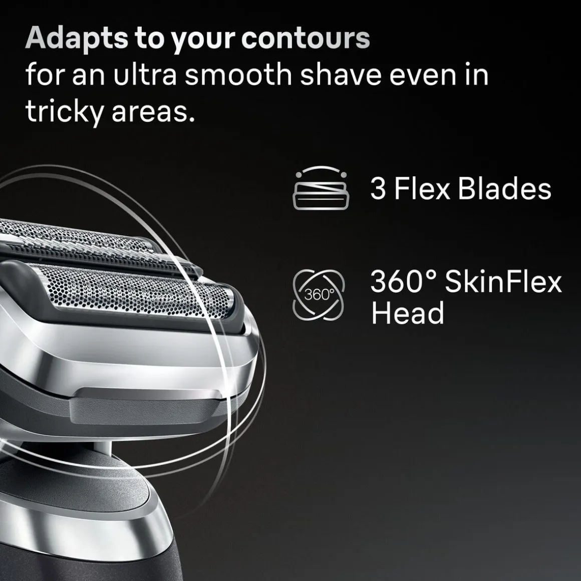 Rakhuvud 74S till rakapparat Braun Series 7