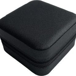 Resesmyckeskrin svart, 10 x 10 x 6 cm