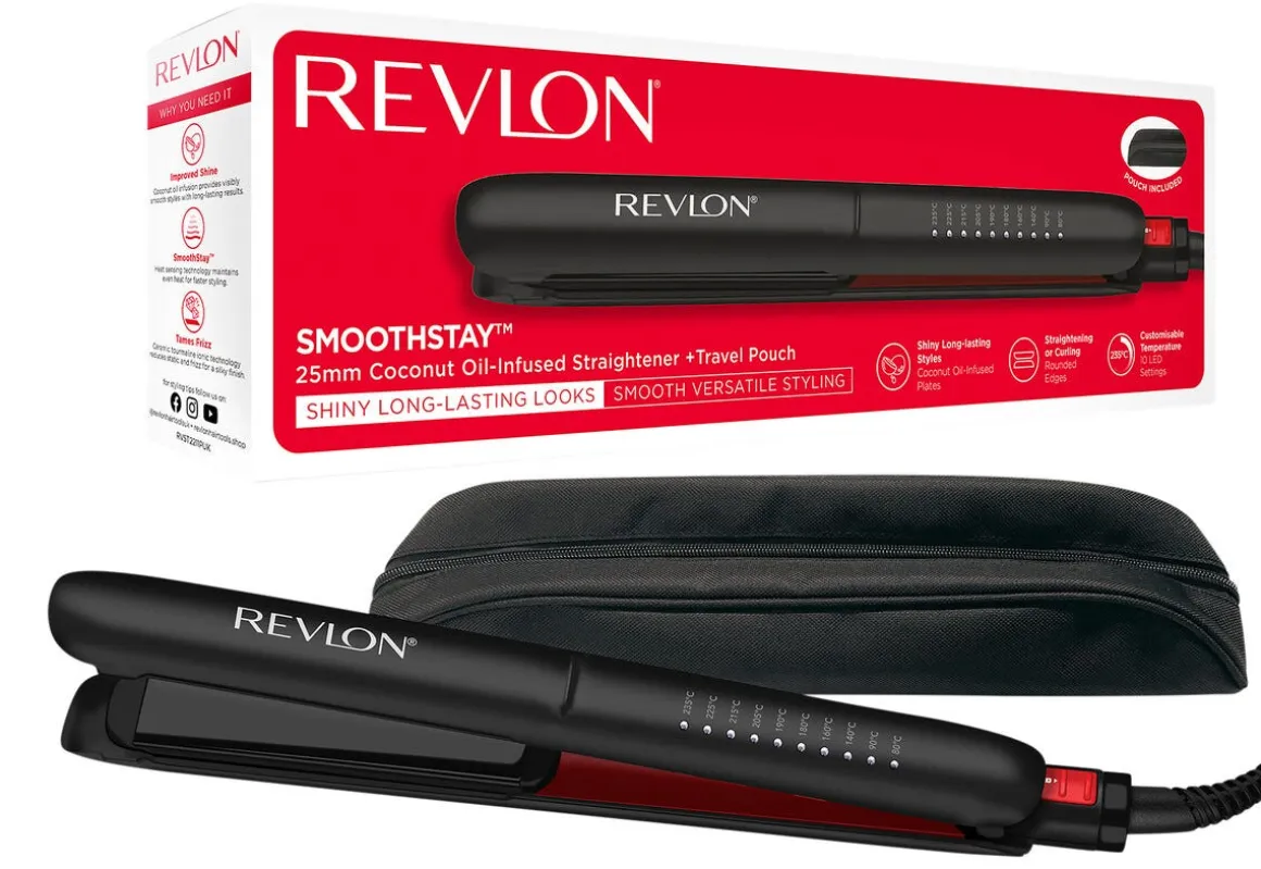 Revlon Smoothstay plattång, RVST2211PE