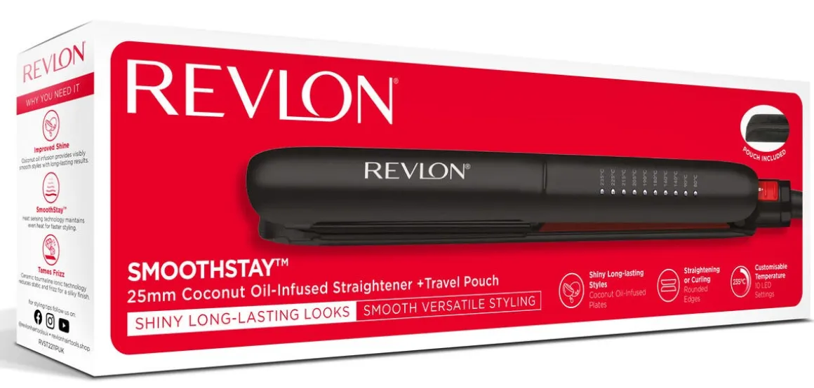 Revlon Smoothstay plattång, RVST2211PE