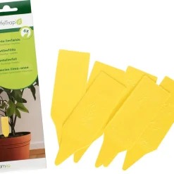 SafeTrap växtlimfälla mot insekter, 6-pack