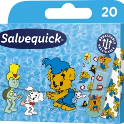 Salvequick plåster Bamse, 20-pack