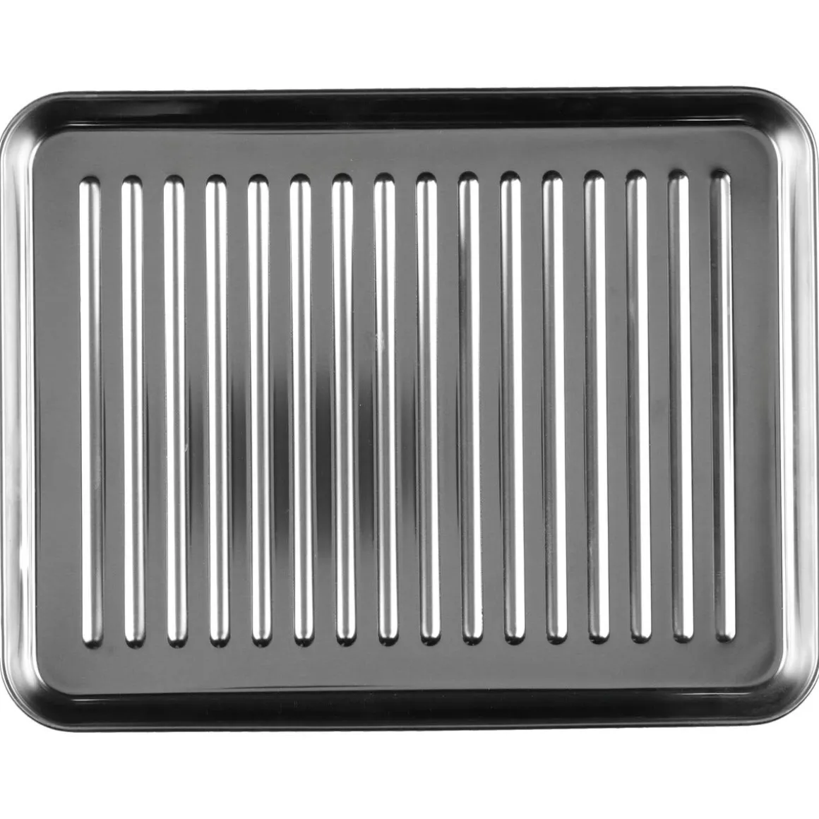Serveringsbricka rostfritt stål 31,7 cm
