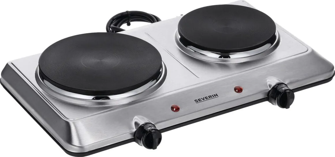 Severin DK 1014 kokplatta dubbel