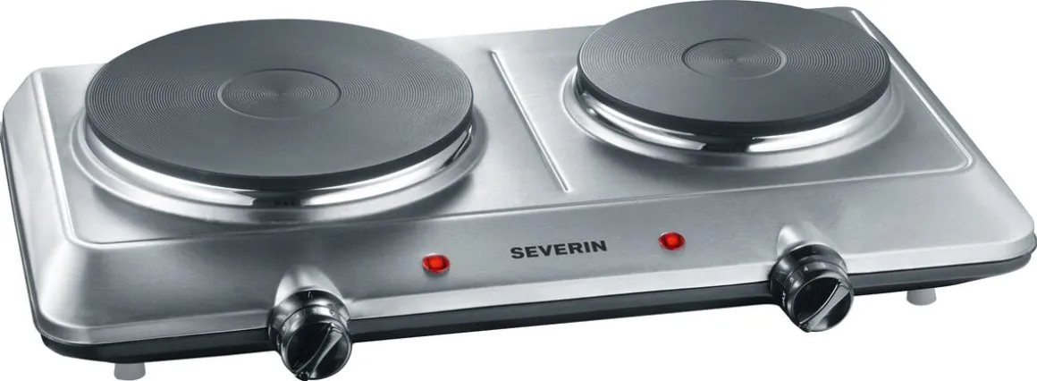 Severin DK 1014 kokplatta dubbel