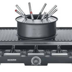 Severin raclette-fondue keramisk RG 2347, 1400 W