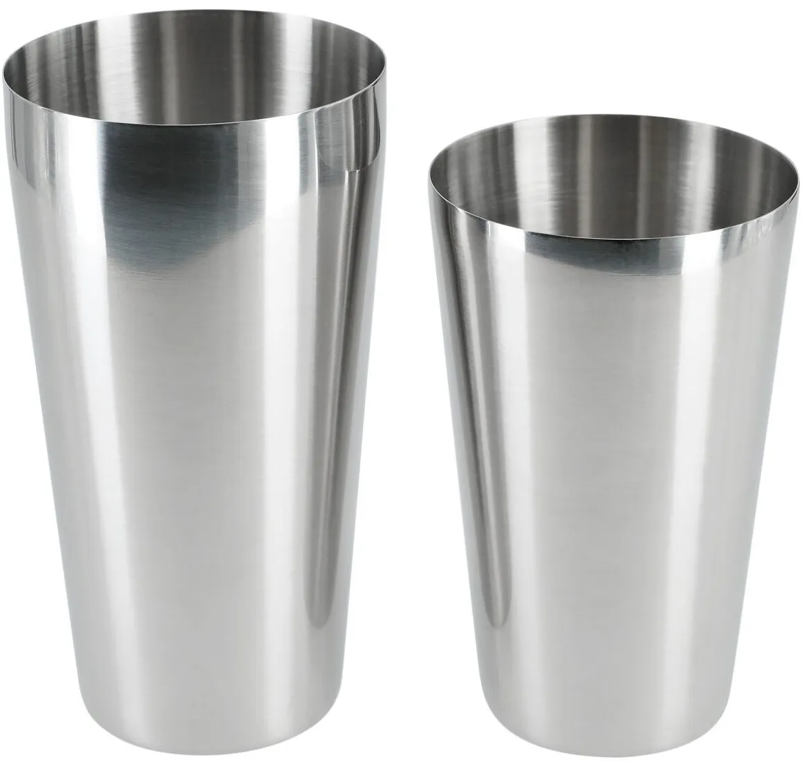 Shaker drink och cocktail, rostfritt stål, 55 cl, 75 cl