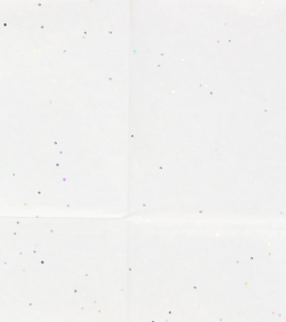Silkespapper vitt skimrande 70x50 cm, 5-pack