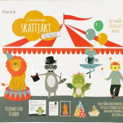 Skattjakt barnkalas cirkus